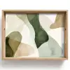 Japandi - Abstract - Groen Dienblad Rechthoek middel -z3d_shopping