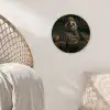 Panda - Hoed - Bril - Pak Wandcirkel plexiglas klein -sfeer5