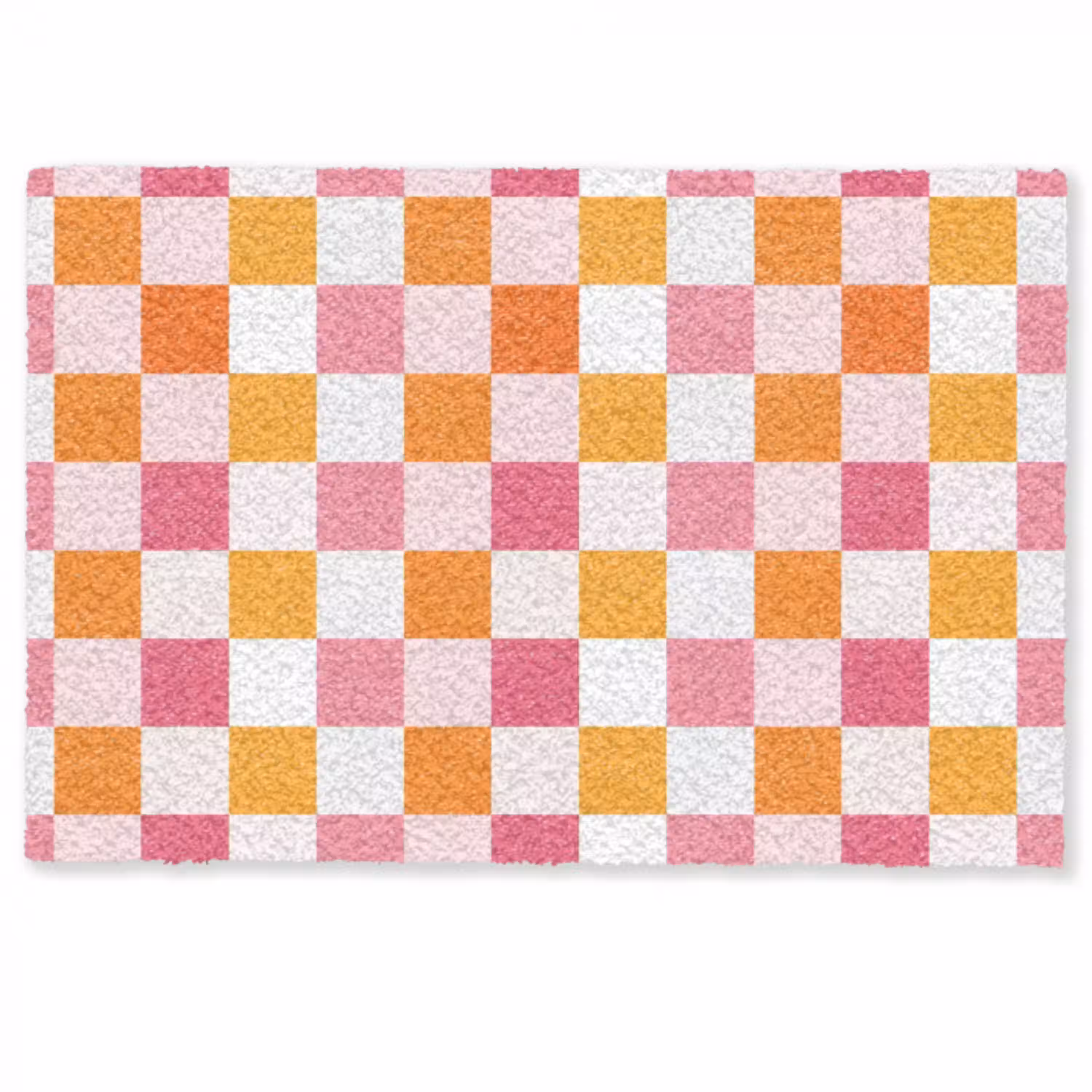 Patroon - Vierkant - Roze Deurmat klein 898 -zkaufland3d