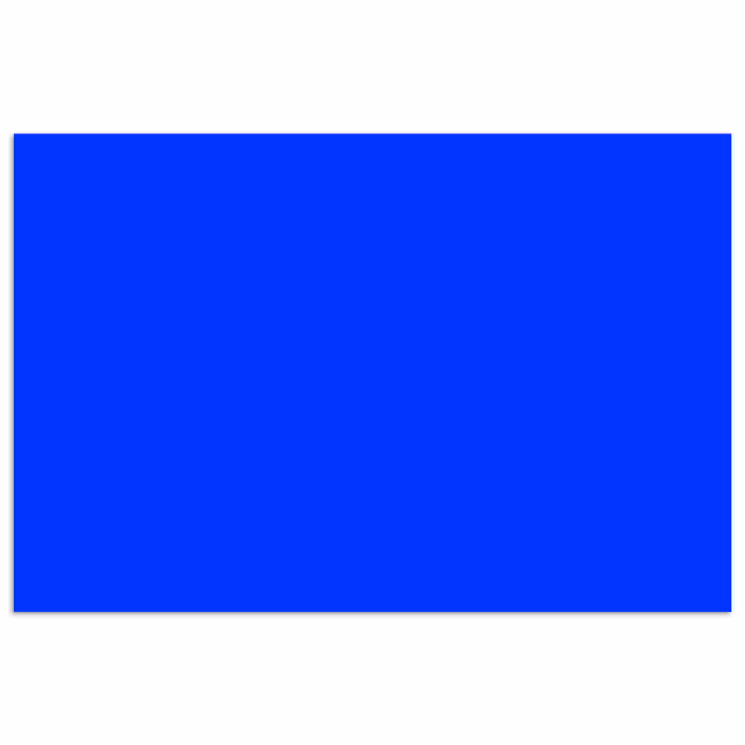 Electric - Blue - Blauw poster papier klein 62 -3d