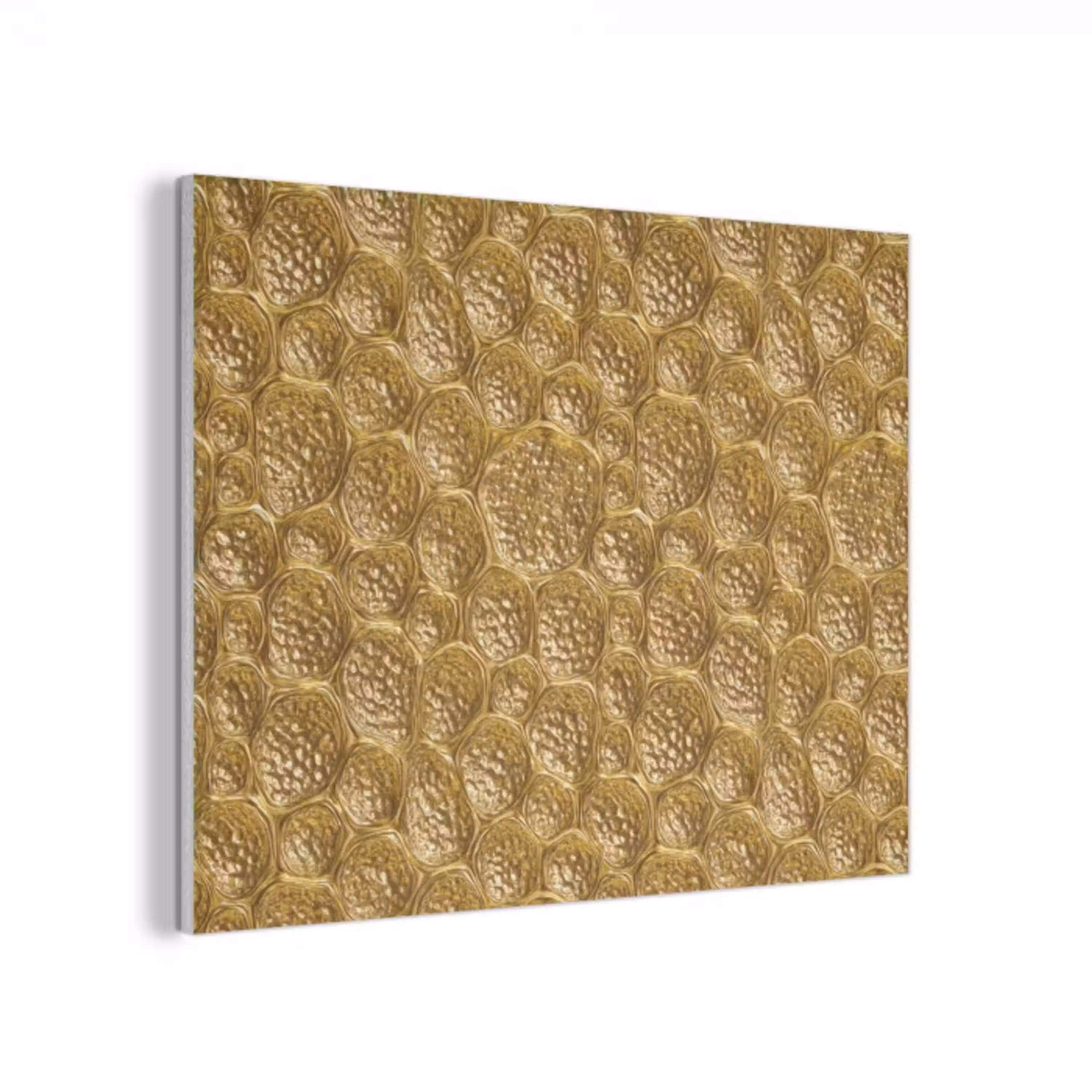 Gehamerd - Mozaïek - Antiek - Goud PET vilt klein 837 -3d