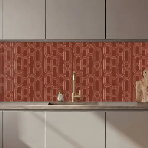 Abstract - Textuur - Bruin keuken achterwand 2 middel 871 zz_3dshopping