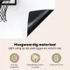 Basketbalbord - Minimalistisch - Zwart Inductie beschemer met haakjes klein -ky-onderkant-nl