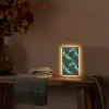 Groen - Bliksem - Storm Light Box met kabel (Tafellamp) klein 925 -sfeer4