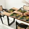 Pad - Bloemen - Park Placemat vinyl groot -zzsfeer4_Kitchenyeah-website