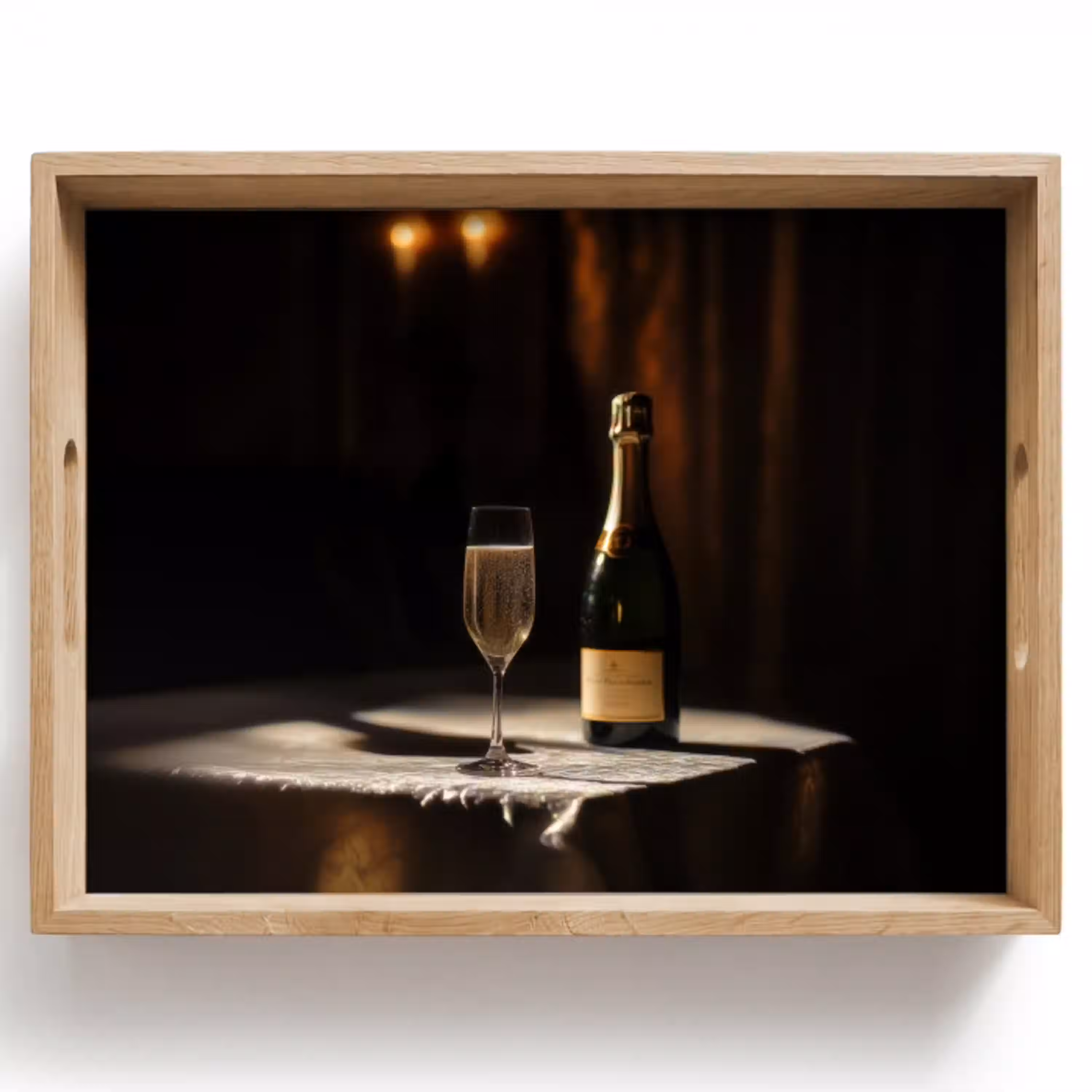 Prosecco - Bubbels - Sfeervol - Drank Dienblad Rechthoek middel -z3d_shopping
