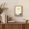 Landschap - Japandi - vogel Light Box met kabel (Tafellamp) klein -sfeer2