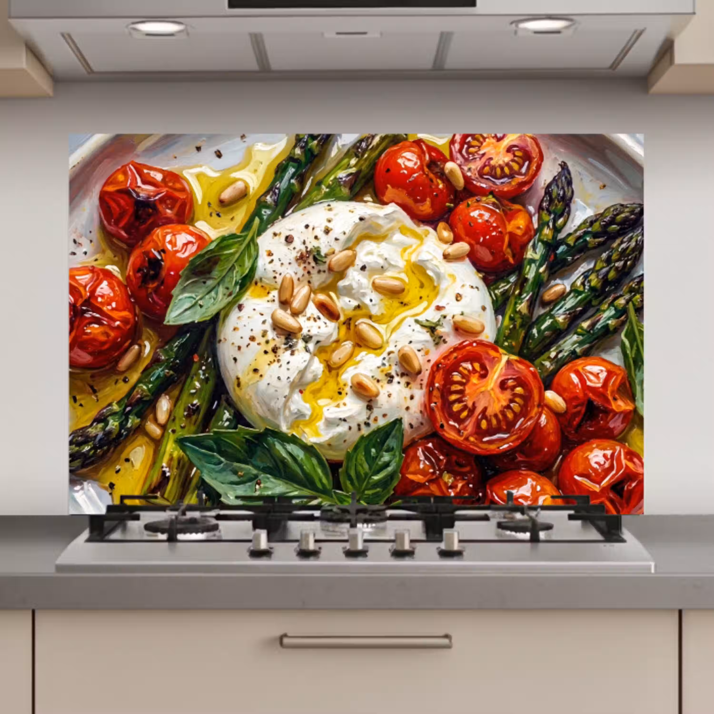 Eten - Groenten - Kaas - Modern - Vers keuken achterwand spatscherm klein -3d_website