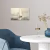 Zeilschip - Zee - Bewolkt poster papier klein -sfeer3