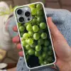 Druiven - Tros - Groen Hoesje iPhone 16 Pro Max met koord klein -sfeer3