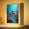 Haai - Onderwaterwereld - Oceaan Light Box met kabel klein -zzzz_3d_website