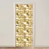 Vloeibaar - Druppels - Goud deurposter klein 289 -3d_beige