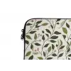 Bladeren - Bessen - Roze laptophoes neopreen klein 279 -detail
