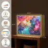 Marmer - Kleurrijk - Kleuren - Abstract Light Box met batterij (Wandlamp) middel -USP_websiteoverzichtNL