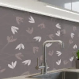 Patronen - Tulpen - Minimalistisch keuken achterwand 2 middel 865 -zzzz3d_schuin