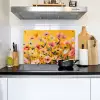 Bloemen - Veld - Geel Inductie beschemer met haakjes klein -sfeer2