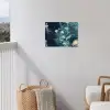 Kwallen - Zee - Wit - Golven tuinposter los doek klein -sfeer8
