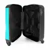 Monstertruck op Lichtblauwe Achtergrond NBS - Handbagage koffer - Unisex middel -binnenkant