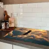 Adelaar - Wolken - Zon Inductie beschermer vinyl 3mm klein -sfeer3