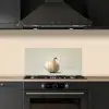 Knoflook - Natuurlijk - Beige keuken achterwand spatscherm klein -sfeer1