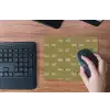 Libellen - Patroon - Groen muismat rubber klein 262 -toetsenbord