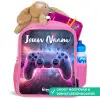 Controller - Neon - Game Kinderrugzak - Roze middel -inhoud_NL