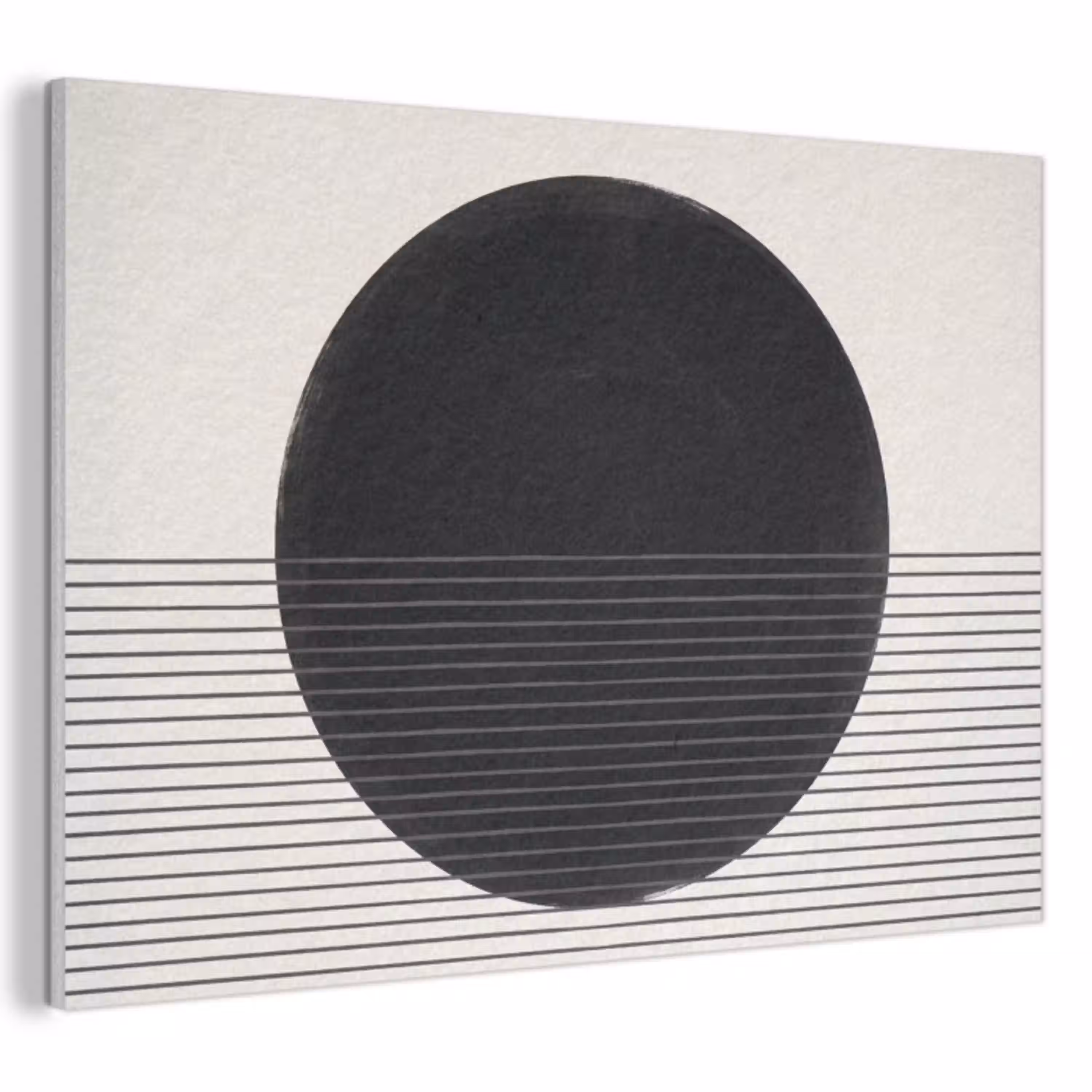 Cirkel - Lijnen - Abstract PET vilt klein -3d