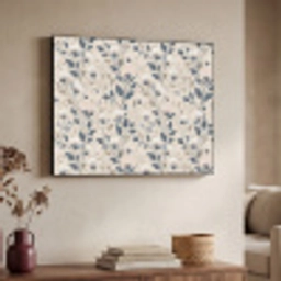 Klassiek - Botanisch - Kleurrijk Textielframe zwart klein 947 -sfeer3
