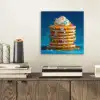 Pannenkoeken - Steentjes - Glitter - Slagroom aluminium wit klein -sfeer1