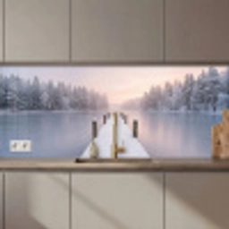 Steiger - Meer - Mist - Winter - Serene keuken achterwand 2 middel zz_3dshopping