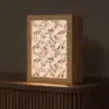 Bloesem - Koolmees - Roze Light Box met kabel (Tafellamp) klein 925 -z3d_website