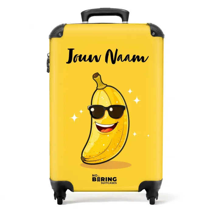 Barry banaan NBS - Handbagage koffer - Kinderen Unisex middel -productfoto_recht