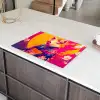 Varken - Bloemkroon - Kimono - Abstract Inductie beschermer vinyl 3mm klein -sfeer8