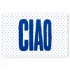 Ciao - Blauw - Stippen Placemat vinyl groot -zzsfeer1_Kitchenyeah-website