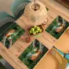 Veld - Groenten - Biologisch - Oogst Placemat vinyl groot -zzsfeer5_Kitchenyeah-website