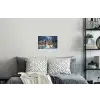 Kerstwonder - Winteravond - Kleurrijk Muursticker klein -slaapkamer