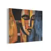 Abstract - Portret - Kleurvakken PET vilt klein -3d
