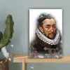 Willem van Oranje - Adriaen Thomasz - Rook canvas 2cm klein -sfeer4