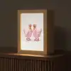 Kippen - Badjas - Krukspelden - Hakken Light Box met kabel (Tafellamp) klein -z3d_website