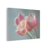 Tulpen - Roze - Stelen PET vilt klein -3d