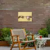 Klassiek - Kunst - Humor Tuinposter op houten frame 2 cm dik klein -sfeer3