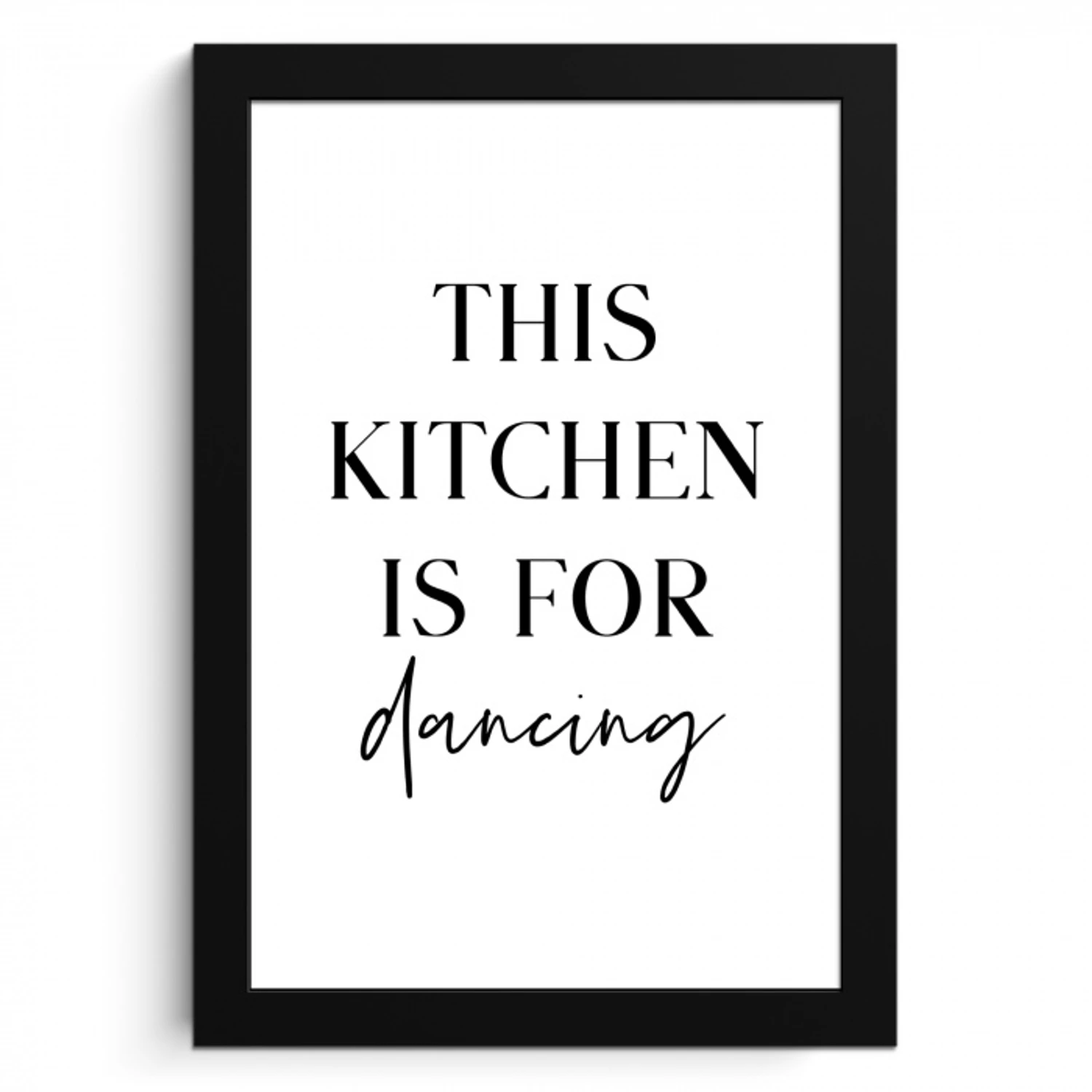 Dansende Keuken KitchenYeah - Keuken - Fotolijst klein -3d