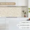 Abstract - Modern - Beige keuken achterwand 2 middel 871 -sfeer4_NL
