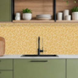 Takjes - Patroon - Oker keuken achterwand 2 middel 871 -sfeer3