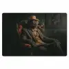 Kat - Pak - Oranje - Sigaar Placemat vinyl groot -zzsfeer1_Kitchenyeah-website