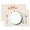Bloemen - Quote - Beige - Lint Placemat vinyl groot -zzsfeer2_Kitchenyeah-website