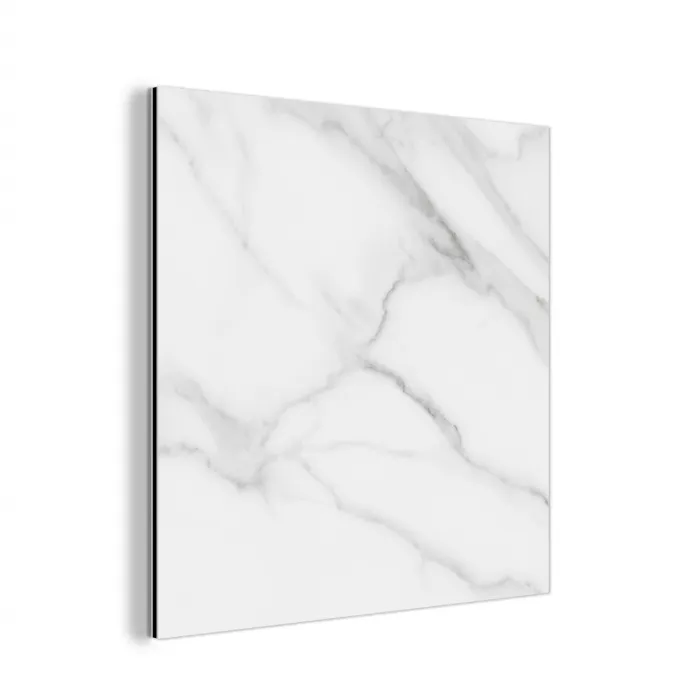 Marmer - Structuur - Wit - Grijs - Steen - Marmerlook aluminium wit klein -3d