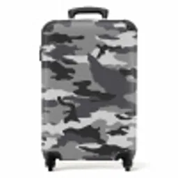 Camogrijs NBS - Handbagage koffer - Unisex middel -productfoto_recht