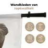 Olifant - Kinderen - Jongens - Dieren - Meisjes Wandkleed katoen klein -sfeer2