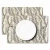 Slang - Patroon - Taupe Placemat vinyl groot 368 -zzsfeer2_Kitchenyeah-website